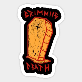 grimming death Sticker